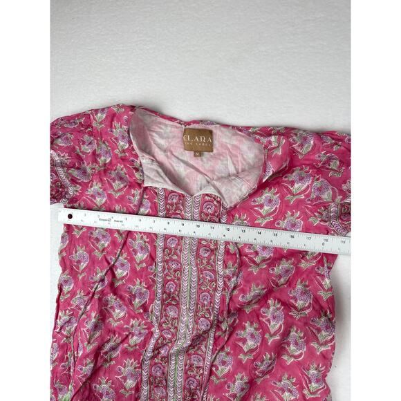 Clara the label strawberry blouse women’s M - Picture 7 of 8